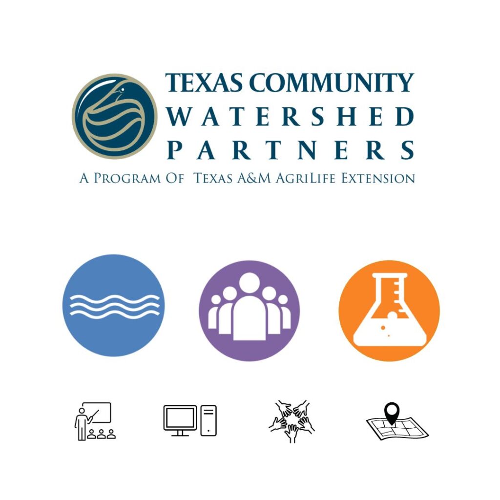 The Texas Community Watershed Partners (TCWP) provides education and outreach to local governments and citizens on the impacts of land use on watershed health and water quality.