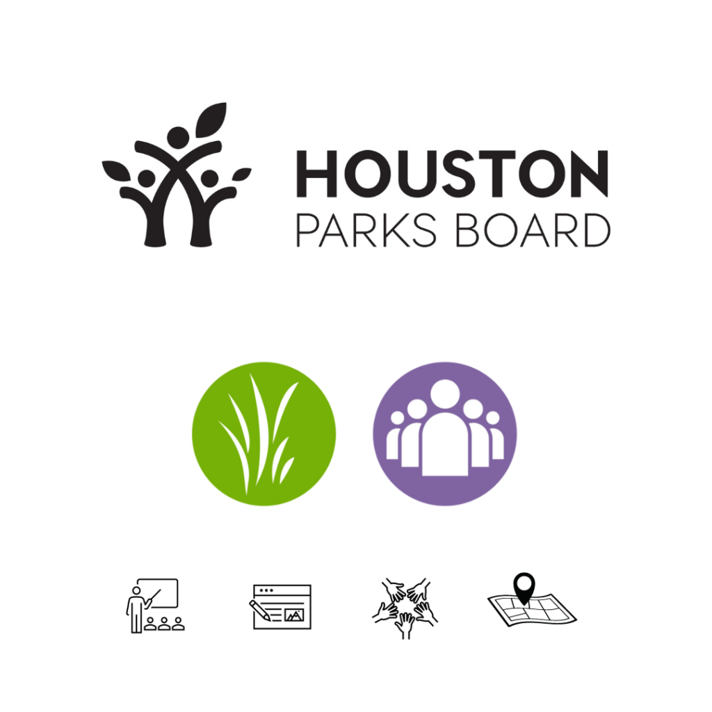 Houston Parks Board creates, improves, protects, and advocates for parks for everyone.