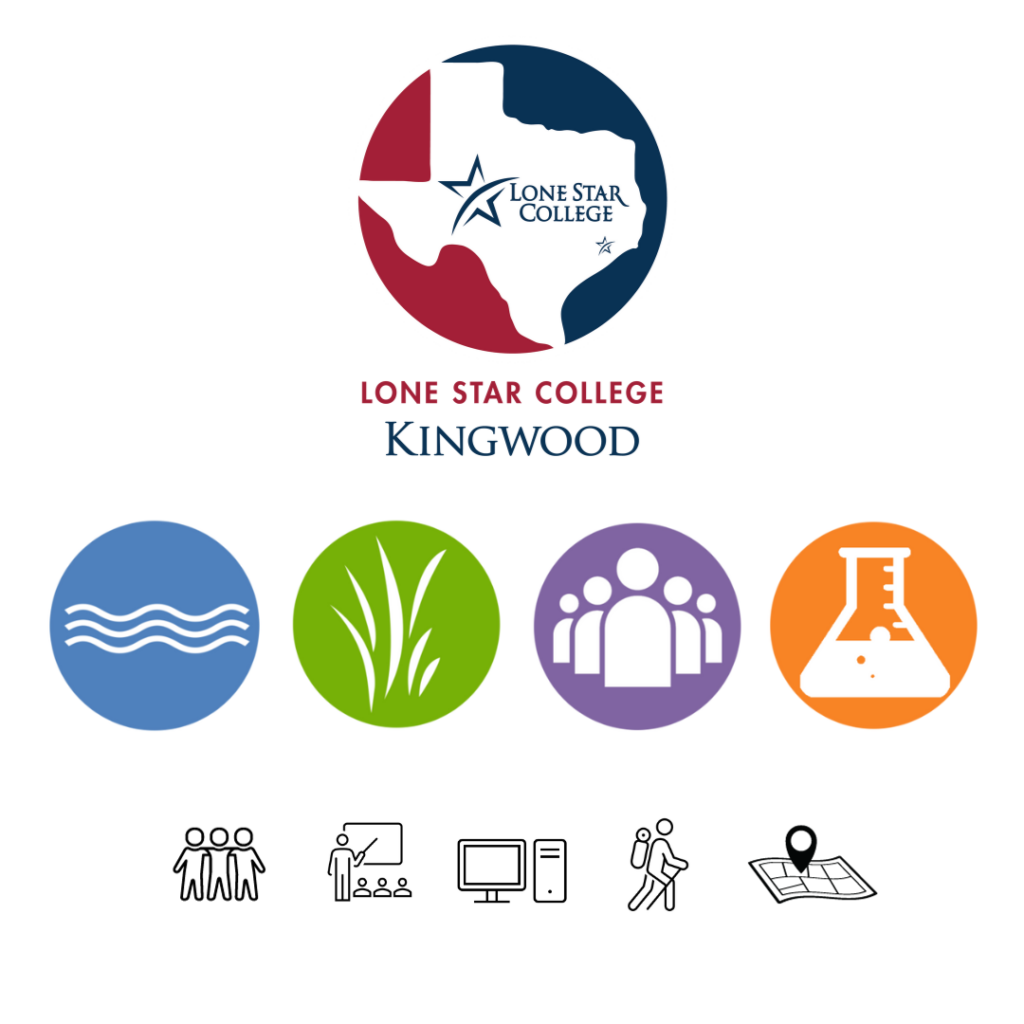 Lone Star College provides environmental education outreach to the public and K-12 schools. The college also has an 88 acres lowlands forest and river-bottom nature trail open to the public.