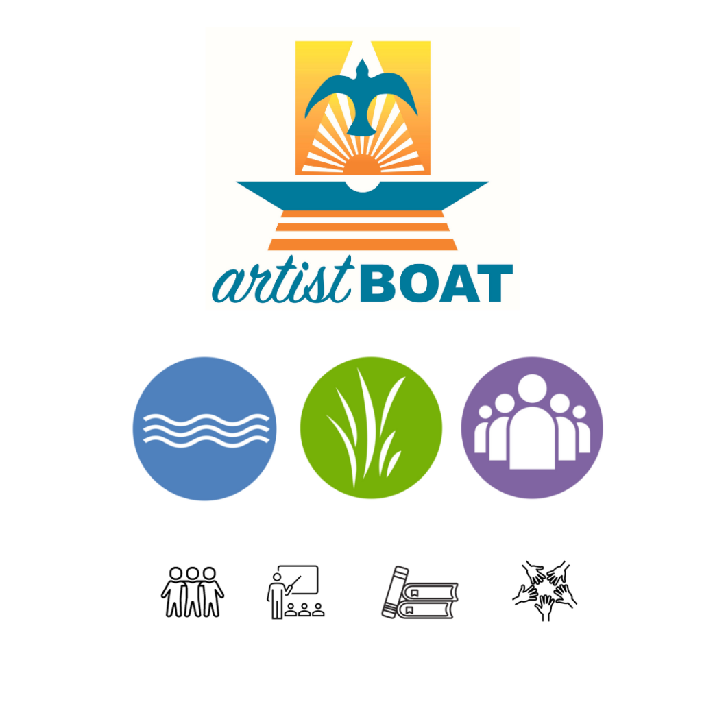 Artist Boat is a nonprofit organization whose mission is to promote awareness and preservation of coastal margins and the marine environment through the disciplines of the sciences and the arts.