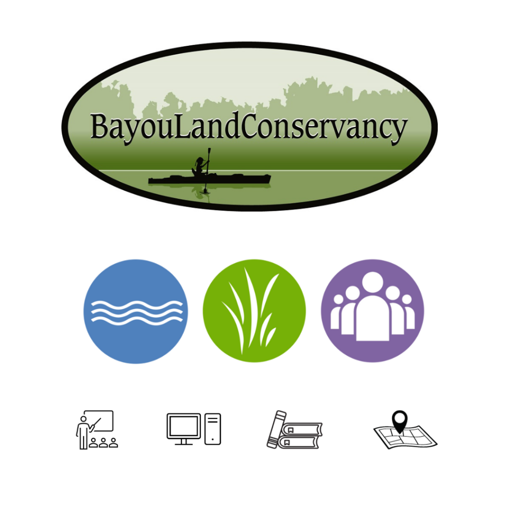 Bayou Land Conservancy is a nonprofit that works to preserve land along streams for flood control, clean water, and wildlife.